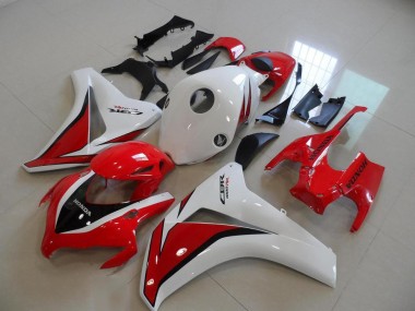 2008-2011 Honda CBR1000RR Bike Fairings - White Red Glossy Black UK Manufacturers