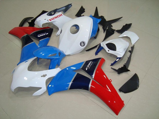 2008-2011 Honda CBR1000RR Motorcycle Fairings - White Light Blue Red Glossy Black UK Manufacturers
