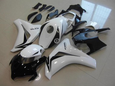 2008-2011 Honda CBR1000RR Motorcycle Fairing Kits - White Glossy Black UK Manufacturers