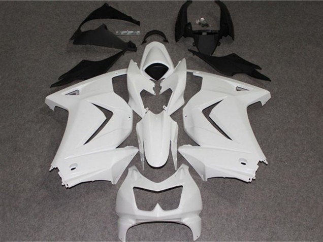 2008-2012 Kawasaki EX250 Motorcycle Fairings - Unpainted UK Manufacturers