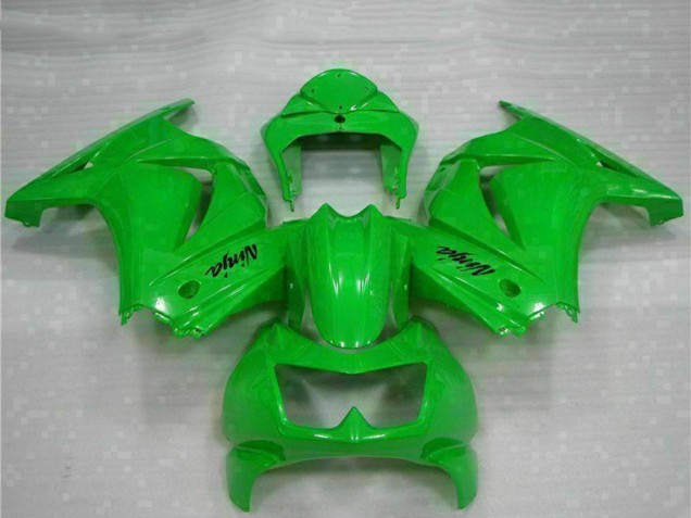 2008-2012 Kawasaki EX250 Motorcycle Fairings - Green UK Manufacturers