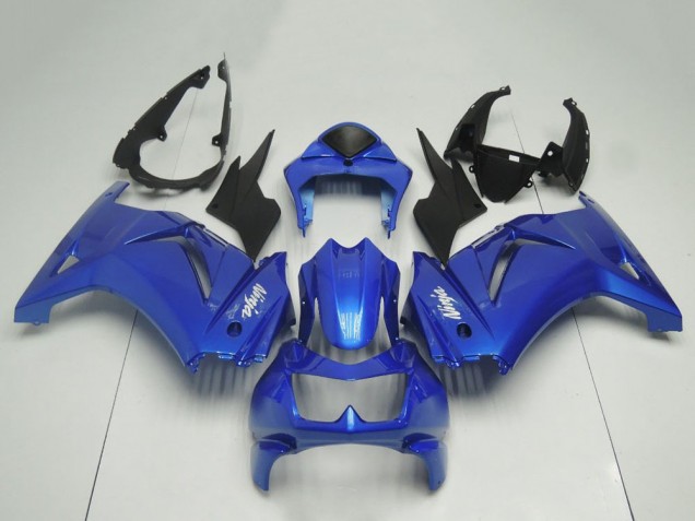 2008-2012 Kawasaki ZX250R Motorcycle Fairings - Blue UK Manufacturers