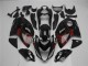 2008-2020 Suzuki GSXR 1300 Hayabusa Motorcycle Fairings - Glossy Black Red UK Manufacturers