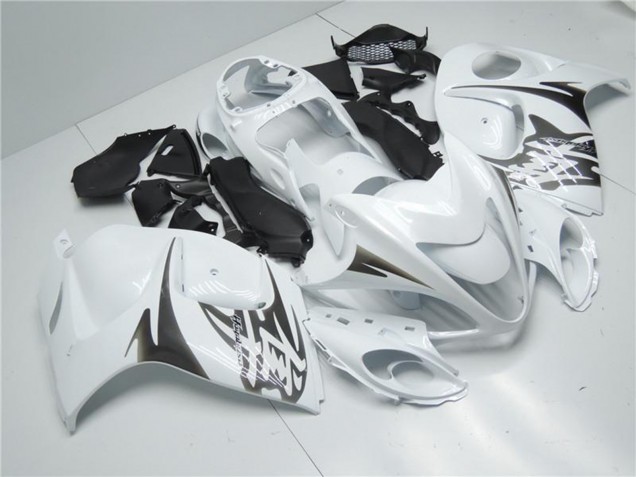 2008-2020 Suzuki GSXR 1300 Hayabusa Motorcycle Fairings - White UK Manufacturers