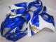 2008-2020 Suzuki GSXR 1300 Hayabusa Motorcycle Fairings - White Blue UK Manufacturers