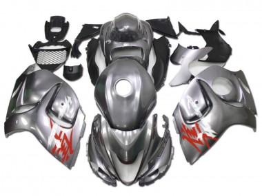 2008-2020 Suzuki GSXR 1300 Hayabusa Motorcycle Fairings - Silver UK Manufacturers