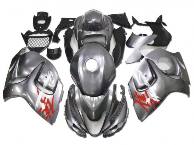 2008-2020 Suzuki GSXR 1300 Hayabusa Motorcycle Fairings - Silver UK Manufacturers