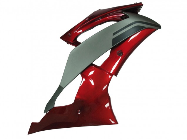 2008-2016 Yamaha YZF R6 Motorcycle Fairings - Red Grey UK Manufacturers
