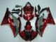 2008-2016 Yamaha YZF R6 Motorcycle Fairings - Red Grey UK Manufacturers