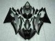 2008-2016 Yamaha YZF R6 Motorcycle Fairings - Grey Matte Black UK Manufacturers