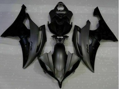 2008-2016 Yamaha YZF R6 Motorcycle Fairing - Matte Black UK Manufacturers