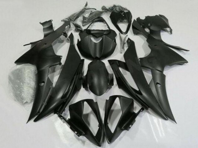 2008-2016 Yamaha YZF R6 Motorcycle Fairings - Matte Black UK Manufacturers