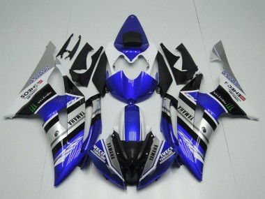 2008-2016 Yamaha YZF R6 Motorcycle Fairings - White Blue Silver Black Monster ENEOS Yamalube Semakin Didepan UK Manufacturers