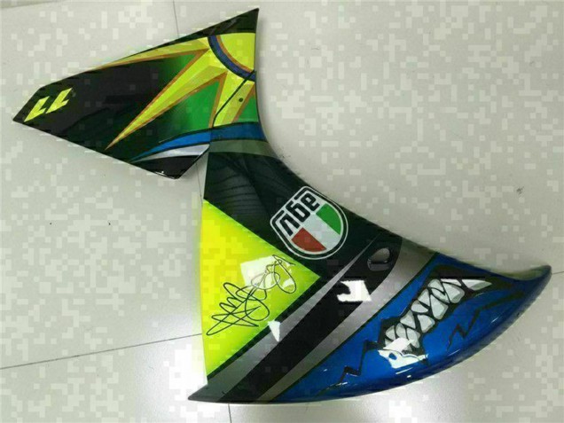 2009-2011 Yamaha YZF R1 Motorcycle Fairings - Blue Yellow Shark UK Manufacturers
