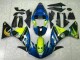 2009-2011 Yamaha YZF R1 Motorcycle Fairings - Blue Yellow Shark UK Manufacturers