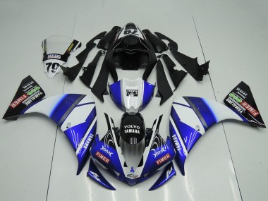 2009-2011 Yamaha YZF R1 Motorcycle Fairings - White Blue Black Sterilgarda UK Manufacturers