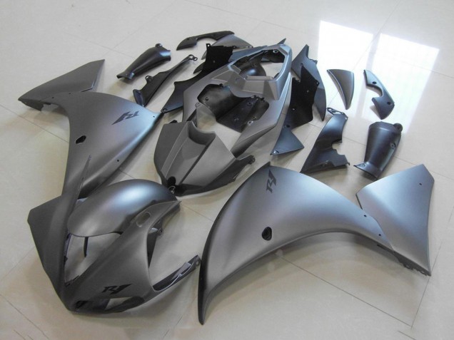 2009-2011 Yamaha YZF R1 Motorcycle Fairings - Matte Grey UK Manufacturers