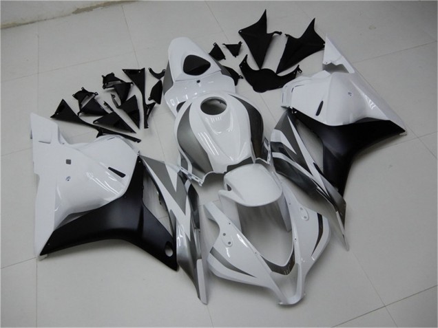 2009-2012 Honda CBR600RR Motorcycle Fairing - White Grey Matte Black UK Manufacturers