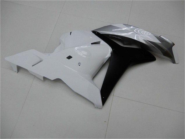 2009-2012 Honda CBR600RR Motorcycle Fairing - White Grey Matte Black UK Manufacturers