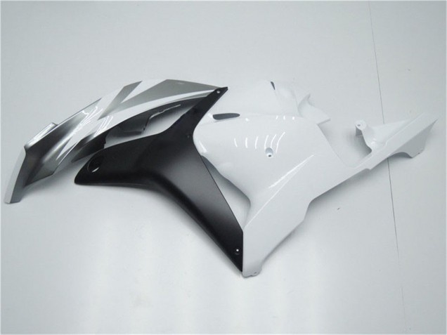 2009-2012 Honda CBR600RR Motorcycle Fairing - White Grey Matte Black UK Manufacturers