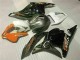 2009-2012 Honda CBR600RR Motorcycle Fairings - White Orange Glossy Black UK Manufacturers