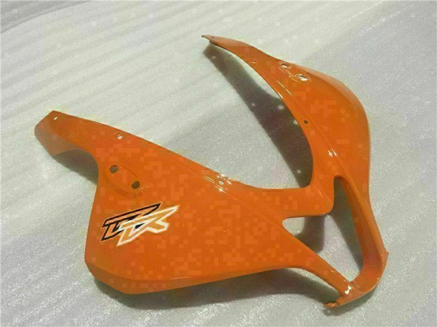 2009-2012 Honda CBR600RR Motorcycle Fairings - White Orange Glossy Black UK Manufacturers