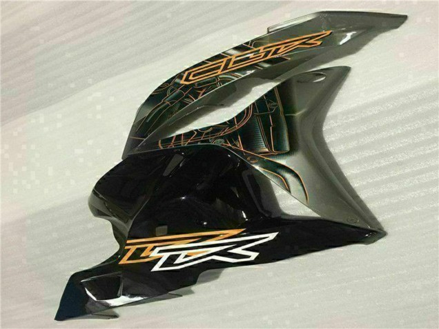 2009-2012 Honda CBR600RR Motorcycle Fairings - White Orange Glossy Black UK Manufacturers