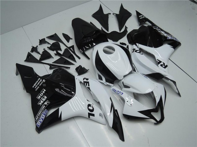 2009-2012 Honda CBR600RR Motorcycle Fairing - White Glossy Black Repsol UK Manufacturers