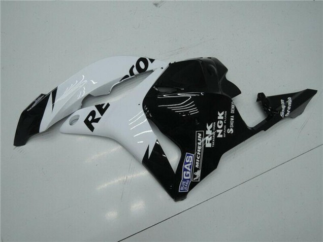 2009-2012 Honda CBR600RR Motorcycle Fairing - White Glossy Black Repsol UK Manufacturers