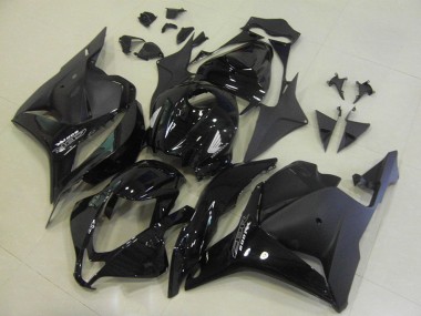 2009-2012 Honda CBR600RR Motorcycle Fairings - Glossy Black Matte Black OEM Style UK Manufacturers