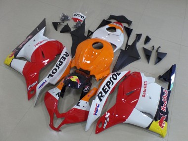 2009-2012 Honda CBR600RR Motorcycle Fairings - Orange White Red Yellow Blue Repsol HRC Red Bull UK Manufacturers