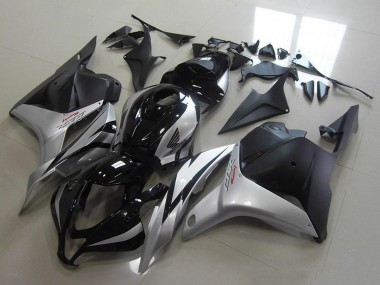 2009-2012 Honda CBR600RR Motorcycle Fairings - Silver Glossy Black Matte Black UK Manufacturers