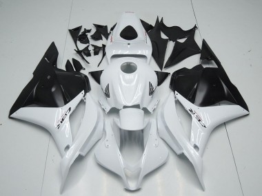 2009-2012 Honda CBR600RR Motorcycle Fairing - White Matte Black UK Manufacturers