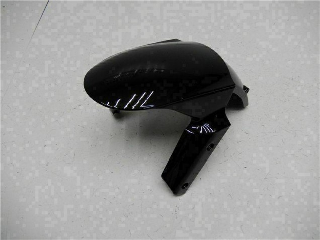 2009-2012 Kawasaki ZX6R Motorcycle Fairings - Glossy Black Gold Ninja UK Manufacturers
