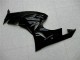 2009-2012 Kawasaki ZX6R Motorcycle Fairings - Glossy Black Green UK Manufacturers