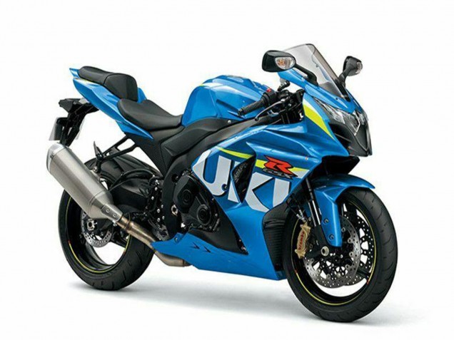 2009-2016 Suzuki GSXR 1000 Motorcycle Fairing Kits - Blue Green White UK Manufacturers