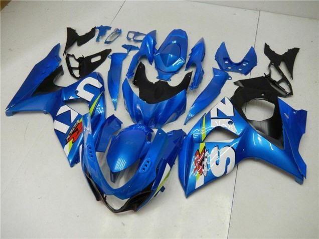 2009-2016 Suzuki GSXR 1000 Motorcycle Fairing Kits - Blue Green White UK Manufacturers