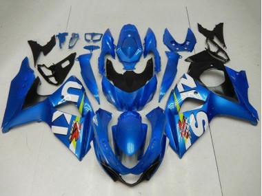 2009-2016 Suzuki GSXR 1000 Motorcycle Fairing Kits - Blue Green White UK Manufacturers
