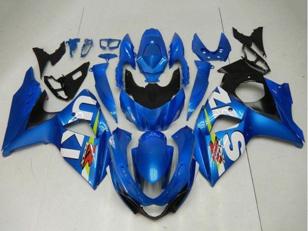 2009-2016 Suzuki GSXR 1000 Motorcycle Fairing Kits - Blue Green White UK Manufacturers