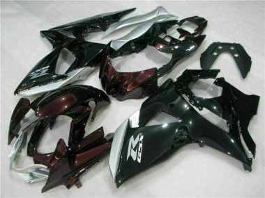 2009-2016 Suzuki GSXR 1000 Motorcycle Fairings - Glossy Black Silver White UK Manufacturers