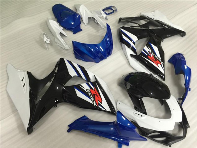 2009-2016 Suzuki GSXR 1000 Full Motorcycle Fairing Kits - White Blue Black UK Manufacturers