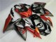 2009-2016 Suzuki GSXR 1000 Motorcycle Fairings - Orange Glossy Black UK Manufacturers