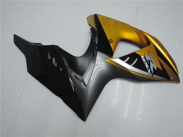 2009-2016 Suzuki GSXR 1000 Motorcycle Fairings - Gold Matte Black UK Manufacturers