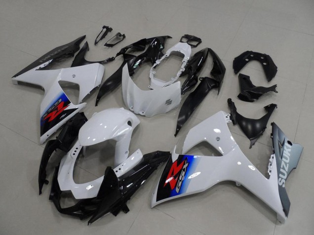 2009-2016 Suzuki GSXR 1000 Motorcycle Fairings - White Blue Silver Black UK Manufacturers