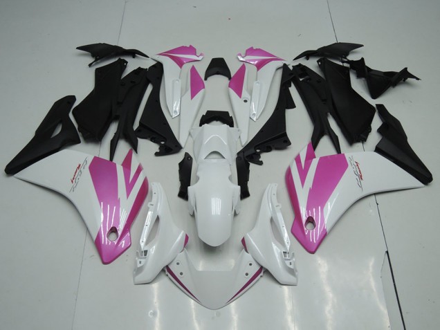 2011-2015 Honda CBR250RR Motorcycle Fairings - White Pink Matte Black UK Manufacturers
