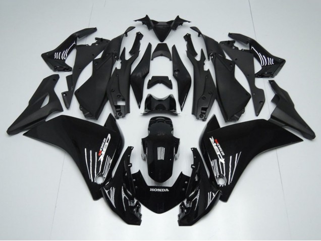 2011-2015 Honda CBR250RR Motorcycle Fairings - Glossy Black Matte Black UK Manufacturers