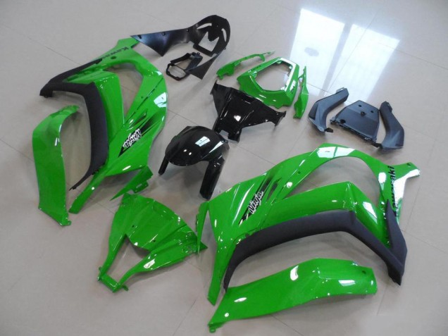 2011-2015 Kawasaki ZX10R Motorcycle Fairings - Green Black OEM Style UK Manufacturers