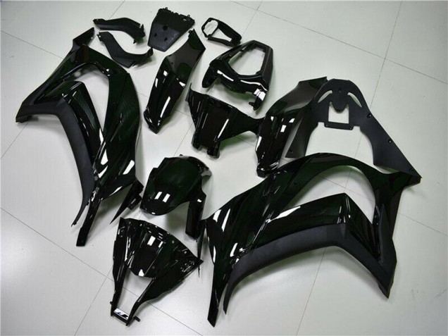 2011-2015 Kawasaki ZX10R Motorcycle Fairings - Glossy Black UK Manufacturers