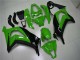 2011-2015 Kawasaki ZX10R Motorcycle Fairing - Green Glossy Black UK Manufacturers