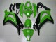 2011-2015 Kawasaki ZX10R Motorcycle Fairing - Green Glossy Black UK Manufacturers
